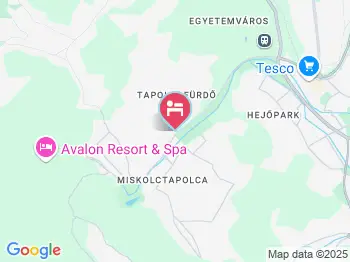 Sárkány Apartman Miskolctapolca a térképen