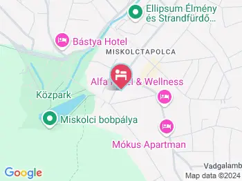Second Home Apartments Miskolctapolca a térképen
