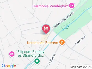 Székely Kúria Miskolctapolca a térképen