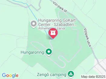 Groupama Tanpálya - Hungaroring Vezetéstechnikai Centrum Mogyoród a térképen