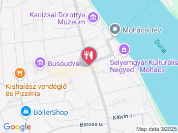 Alibi Bistro Mohács a térképen