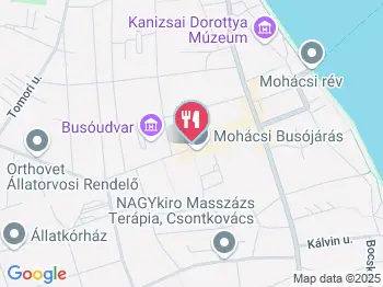 Keresztapa Pizzéria Mohács a térképen