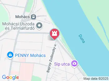 Mohács és Kistérsége Tanuszoda és Termálfürdő Mohács a térképen