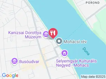 Nepomuki Étterem Mohács a térképen