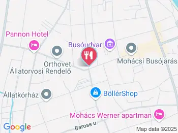 Peppino Pizzéria & Étterem Mohács a térképen