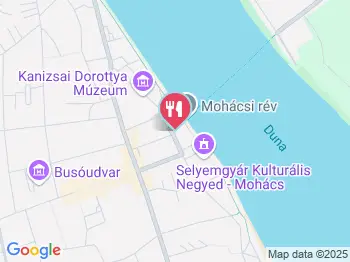 Révkapu Vendéglő Mohács a térképen