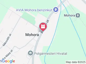 Mauks Ilona Emlékkiállítás Mohora a térképen