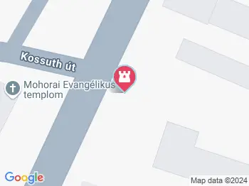 Mauks Ilona mellszobra Mohora a térképen