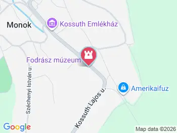 Fodrász Múzeum és Lapis Endre Emlékhely Monok a térképen