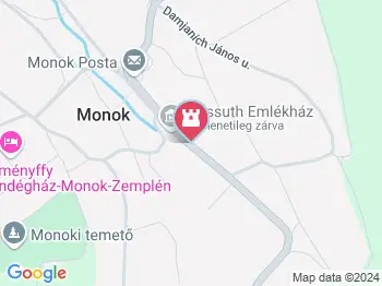 Monoki Tájház Monok a térképen