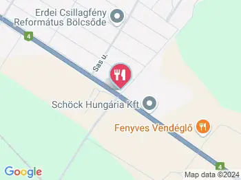 Rétes Csárda Monorierdő a térképen