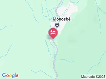Horváth Vendégház Mónosbél a térképen
