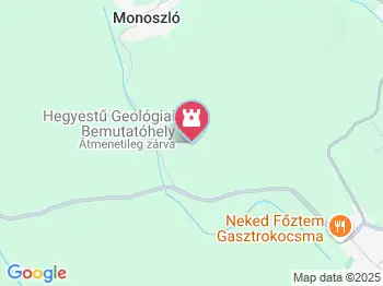 Hegyestű Geológiai Bemutatóhely Monoszló a térképen