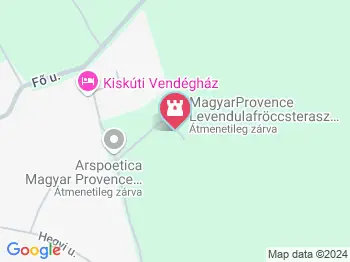 Magyar Provence Levendulabirtok Monoszló a térképen