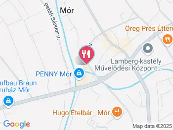 Centrum Fagyizó Mór a térképen