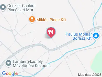 Csetvei Pincészet Mór a térképen