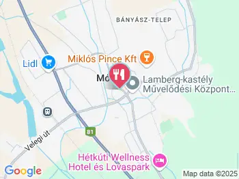 Ezerjó Étterem Mór a térképen