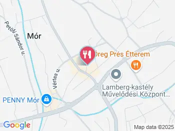 Fincsi Étterem - Cukrászda - Kávéház Mór a térképen