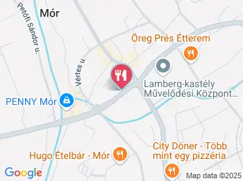 Grill Mór Mór a térképen