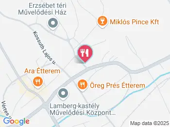 Kartel Falatozó Mór a térképen