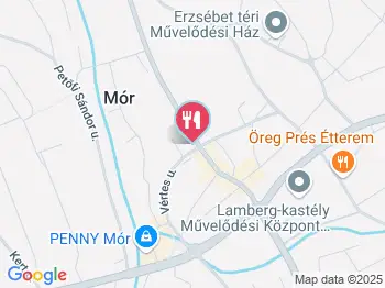 Lipóti Pékség Mór a térképen