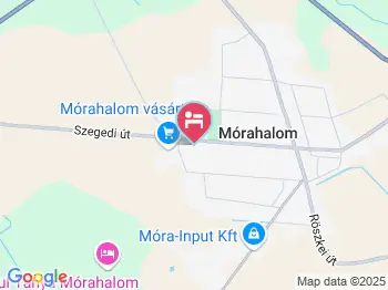 Adonisz Vendégház Mórahalom a térképen