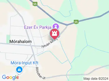 Berkenye Lovasudvar Mórahalom a térképen