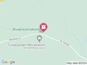 Bivalyrezervátum Mórahalom Mórahalom a térképen