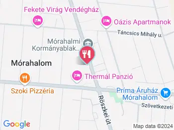 Colosseum Hotel étterme Mórahalom a térképen
