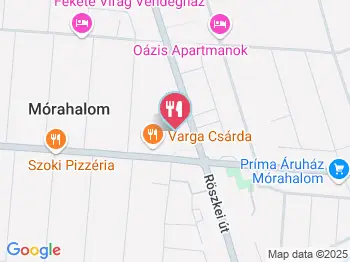 Falánk Büfé Mórahalom a térképen