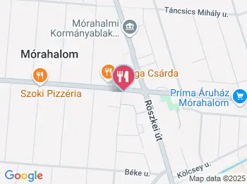 Félegyházi Pékség 29. sz. Mintabolt Mórahalom a térképen