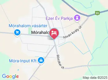 Fortuna Vendégház Mórahalom a térképen