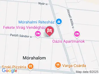 Hetedhét Vendégház Mórahalom a térképen
