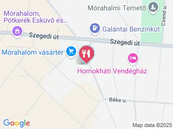 Károly Kert Vigadó & Pizzéria Mórahalom a térképen