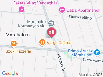 Makra Lángos Mórahalom a térképen