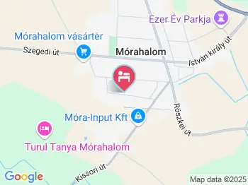 Móra-Fészek Vendégház Mórahalom a térképen