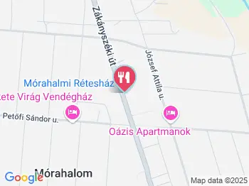 Mórahalmi Rétesház Mórahalom a térképen