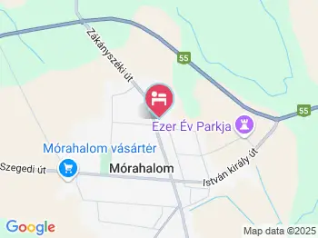 Pataki House Mórahalom a térképen