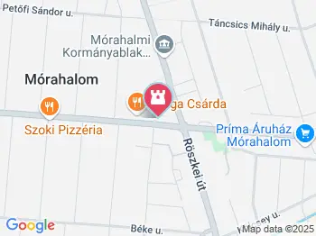 Szent Erzsébet Mórahalmi Gyógyfürdő Mórahalom a térképen