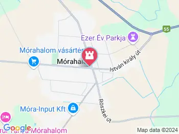 Szent László Király Plébánia Mórahalom a térképen