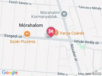 Thermál Panzió Mórahalom Mórahalom a térképen