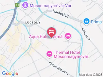 Aquasol Resort Mosonmagyaróvár a térképen