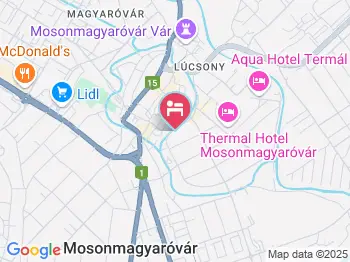 B&B Lajta Park Mosonmagyaróvár a térképen