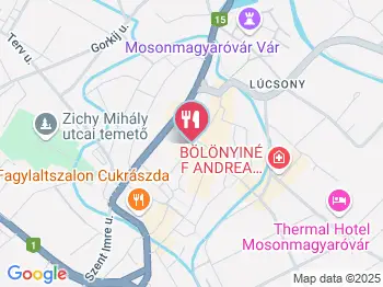 Gaben Étterem & Borbár Mosonmagyaróvár a térképen