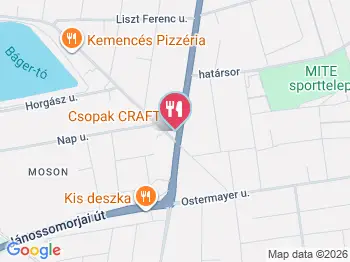 Csopak Craft Mosonmagyaróvár a térképen