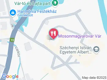 Egyetem Étterem Mosonmagyaróvár a térképen