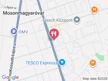 Európa Pékség Mosonmagyaróvár a térképen