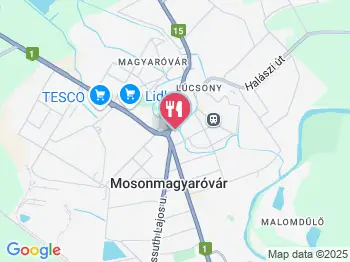 Lajta Park Étterem Mosonmagyaróvár a térképen