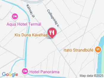 Kis Duna Kávéház Mosonmagyaróvár a térképen