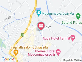 Lucsonyi Szent Anna-kápolna Mosonmagyaróvár a térképen